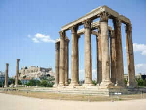 Greece temple