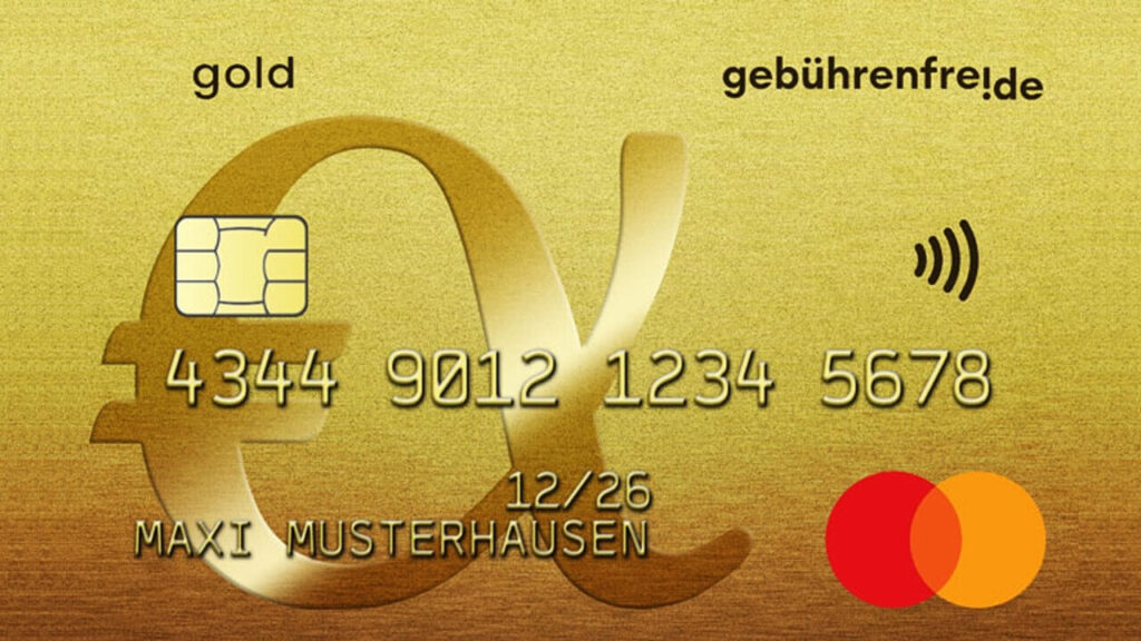 Gebührenfrei MasterCard GOLD