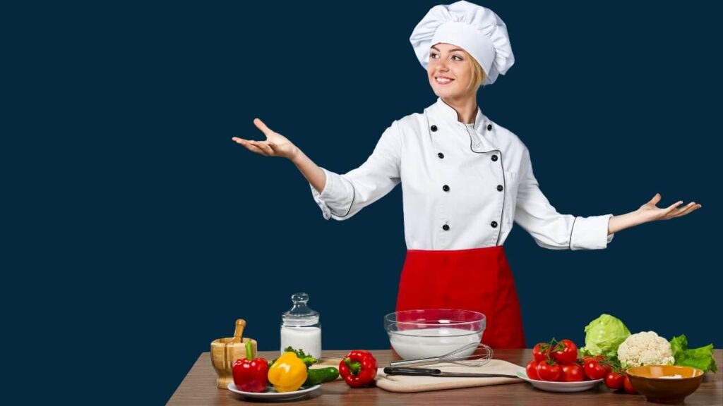 Beautiful Female Cook