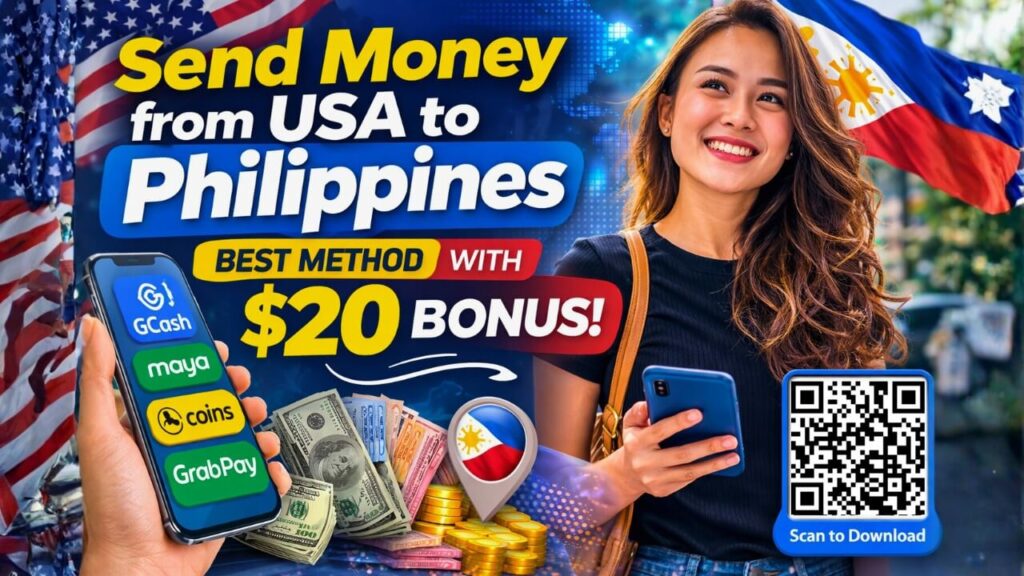Send Money from USA to Philippines
